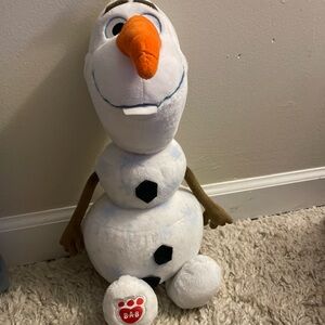 Build-A-Bear Olaf Plush with Orange Nose